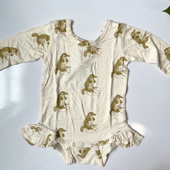 kate quinn One Pieces Kate Quinn Long Sleeve Fennel Platypus Ruffle